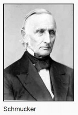 Samuel S. Schmucker. Click for full size. Samuel S. Schmucker image. Click for full size.