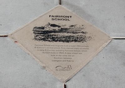 Fairmont School Marker image. Click for full size.