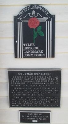 Goodman Home Marker image. Click for full size.