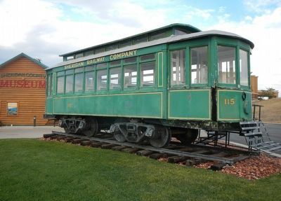 The Sheridan Railway Company Streetcar image. Click for full size.