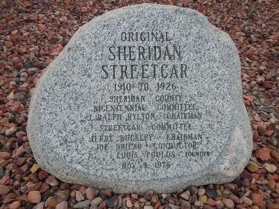 Sheridan Streetcar image. Click for full size.