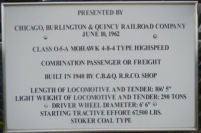 Class 0-5-A Mohawk Locomotive Marker image. Click for full size.