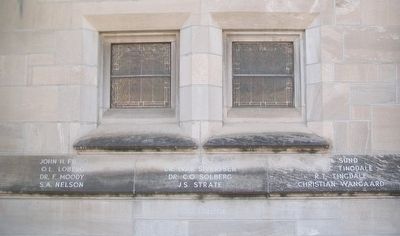 Founders of Central Lutheran Church Marker image. Click for full size.