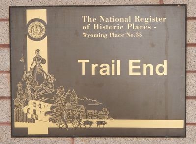 Trail End Marker image. Click for full size.