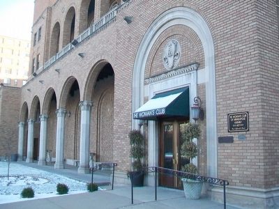 The Woman's Club of Minneapolis and Marker. Click for full size. The Woman's Club of Minneapolis and Marker image. Click for full size.