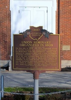 Union Seminary Marker image. Click for full size.
