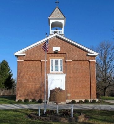 Union Meeting House Marker. Click for full size. Union Meeting House Marker image. Click for full size.