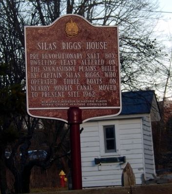 Silas Riggs House Marker image. Click for full size.