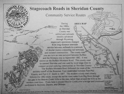 Community Service Routes Marker image. Click for full size.