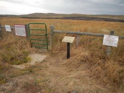 Rock Creek to Montana Stage Line Marker image. Click for full size.