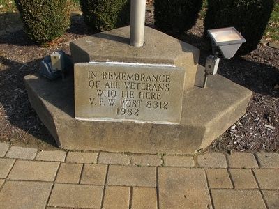 Beaver Cemetery/Church Veterans Memorial Marker image. Click for full size.