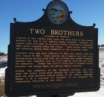 Two Brothers Marker image. Click for full size.