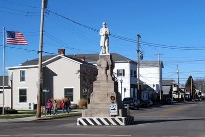 Newton Township/ Pleasant Hill Marker image. Click for full size.