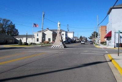 Newton Township/ Pleasant Hill Marker image. Click for full size.