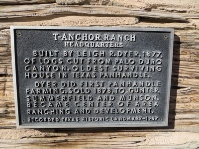 T-Anchor Ranch Marker image. Click for full size.