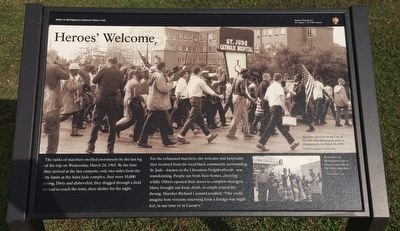 Heroes' Welcome Marker image. Click for full size.
