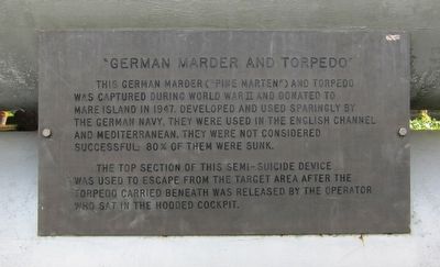 German Marder and Torpedo Marker image. Click for full size.
