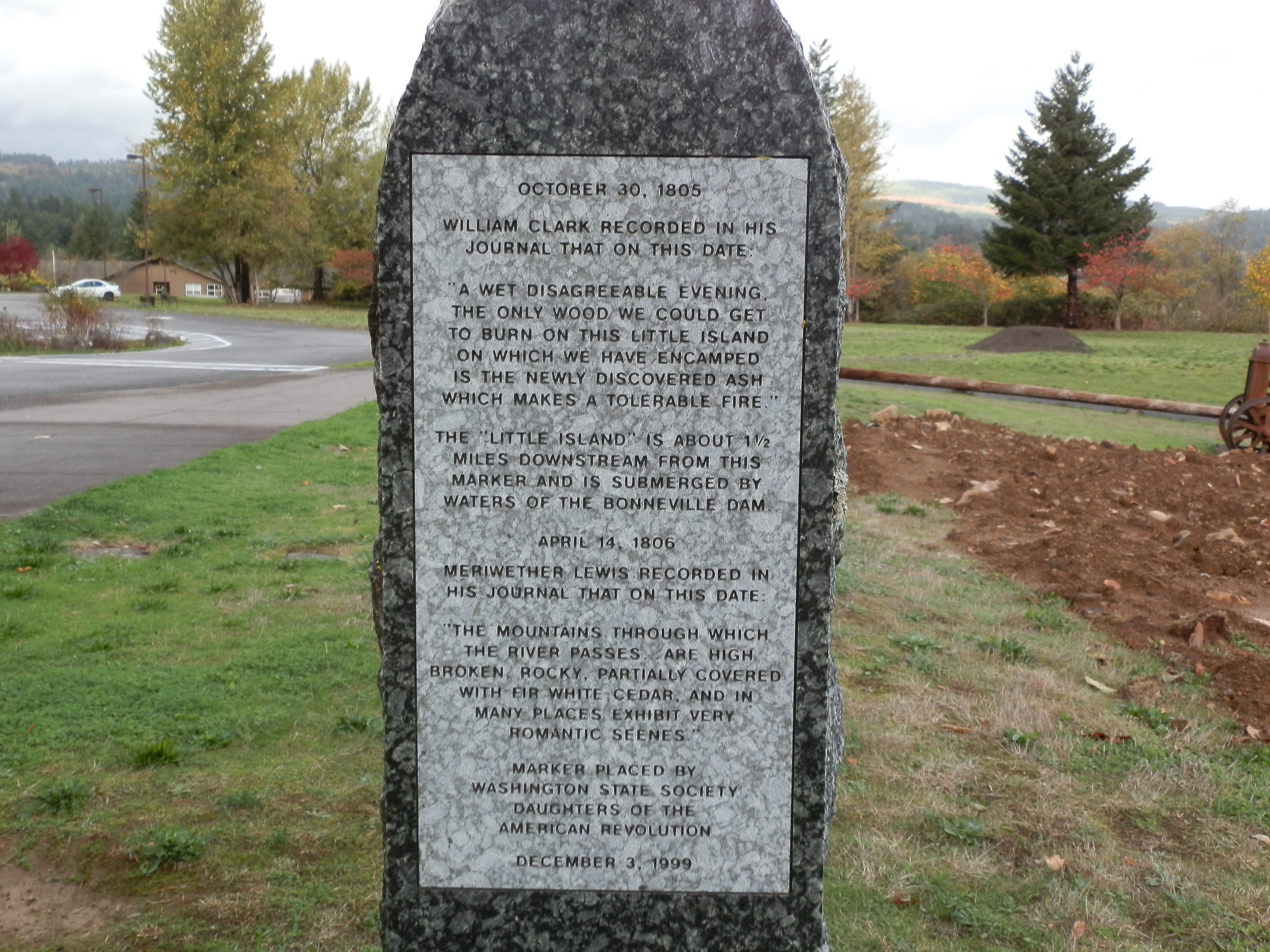 Lewis and Clark Trail Marker