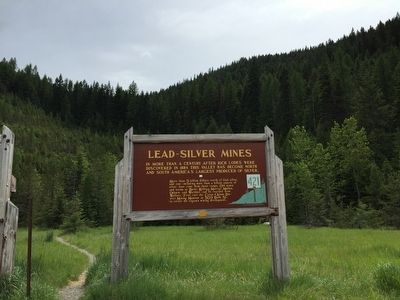 Lead-Silver Mines Marker image. Click for full size.