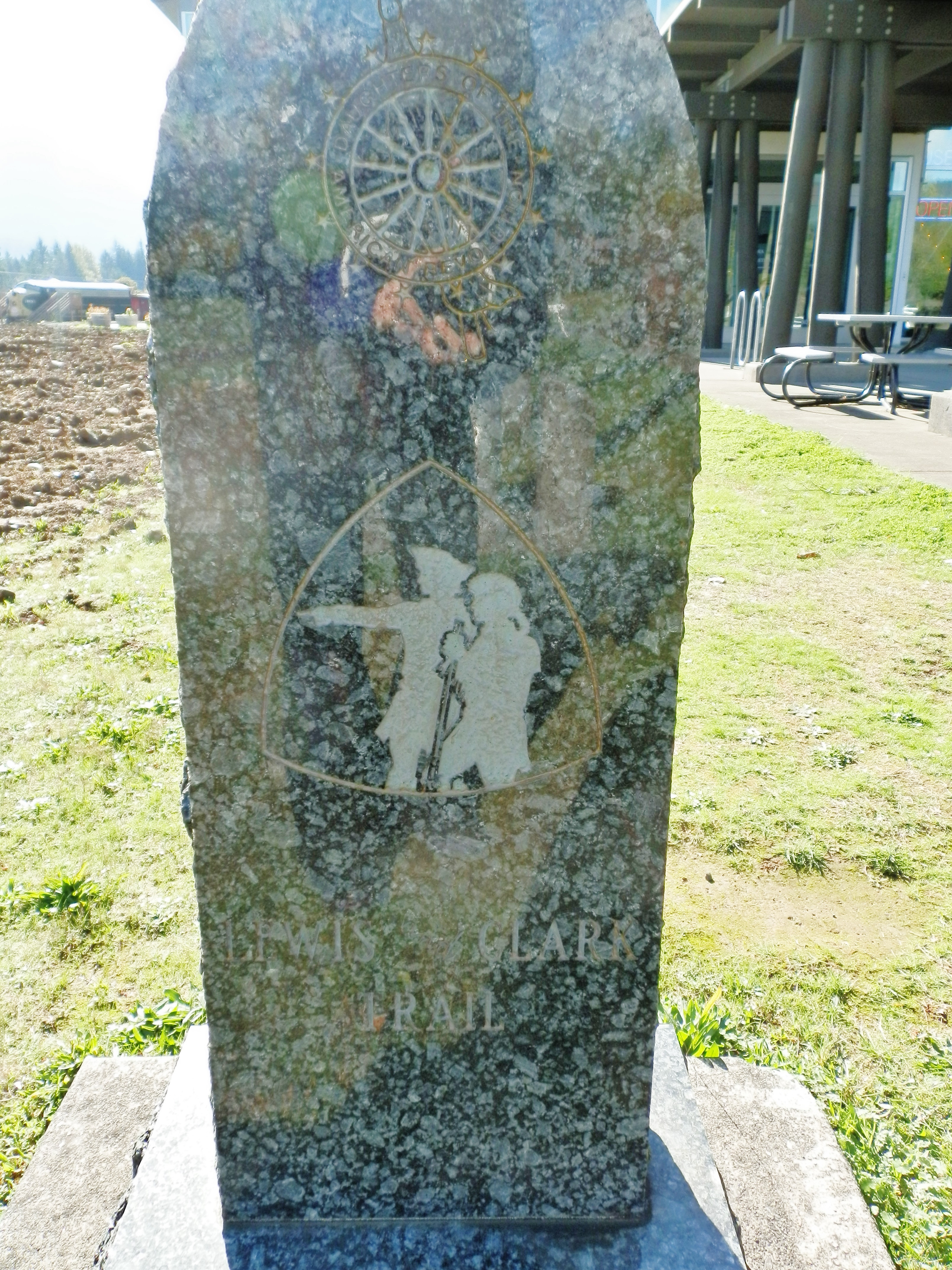 Lewis and Clark Marker - Reverse Side