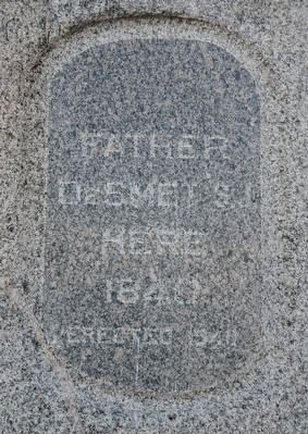 Father DeSmet Marker. Click for full size. Father DeSmet Marker image. Click for full size.