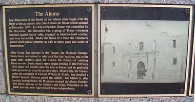 The Alamo Marker image. Click for full size.