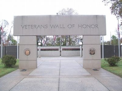 Veterans Wall of Honor, Bella Vista AR. Click for full size. Veterans Wall of Honor, Bella Vista AR image. Click for full size.