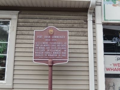 Port Oram Community Marker image. Click for full size.