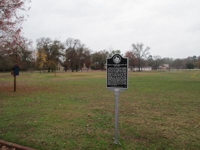 Thomas Glover Pollard, Sr. Marker and Pollard Park. Click for full size. Thomas Glover Pollard, Sr. Marker and Pollard Park image. Click for full size.