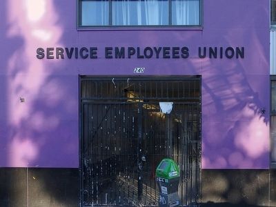Service Empoyees Union<br>240 Golden Gate Avenue image. Click for full size.