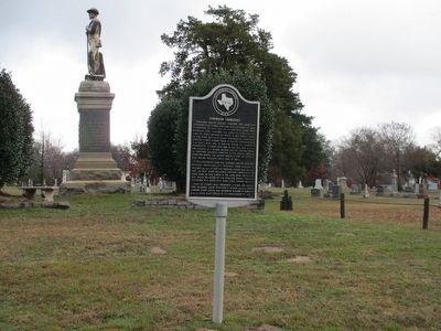 Oakwood Cemetery Marker image. Click for full size.