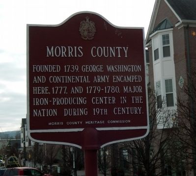 Morris County Marker image. Click for full size.