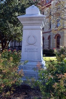Caldwell County Confederate Soldiers Memorial image. Click for full size.