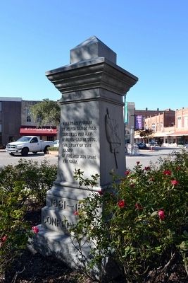 Caldwell County Confederate Soldiers Memorial image. Click for full size.