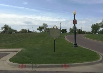 The Dubuque House Marker. Click for full size. The Dubuque House Marker image. Click for full size.