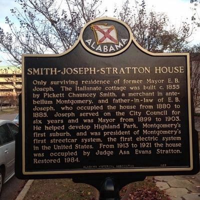 Smith - Joseph - Stratton House Marker image. Click for full size.