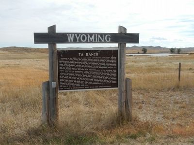 TA Ranch Marker. Click for full size. TA Ranch Marker image. Click for full size.