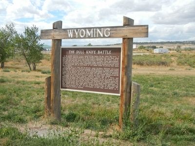 The Dull Knife Battle Marker. Click for full size. The Dull Knife Battle Marker image. Click for full size.