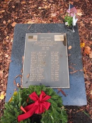 War Veterans of Walnut Creek Viet Nam Memorial Marker. Click for full size. War Veterans of Walnut Creek Viet Nam Memorial Marker image. Click for full size.