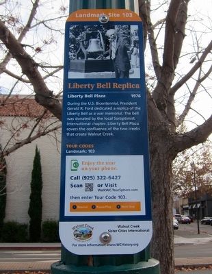 Liberty Bell Replica Marker image. Click for full size.