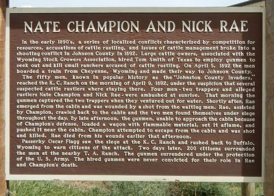 Nate Champion and Nick Rae Marker image. Click for full size.