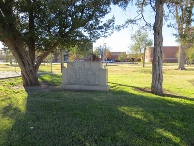 Juan de Padilla Marker - Old Location image. Click for full size.