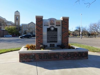 Polk Street Schools Marker image. Click for full size.