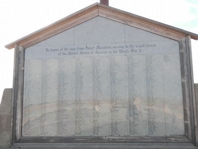 Heart Mountain Relocation Center Honor Roll image. Click for full size.