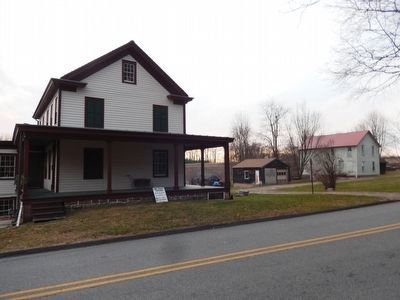 Ayres-Knuth Farm House-front view. Click for full size. Ayres-Knuth Farm House-front view image. Click for full size.