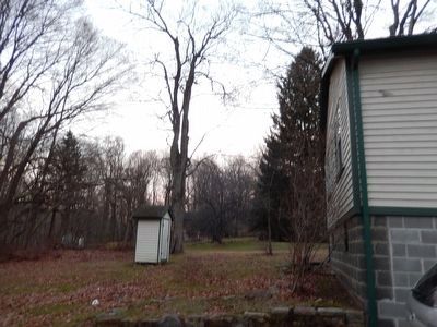 Second Union School-Left side of the building with the privy in the background. Click for full size. Second Union School-Left side of the building with the privy in the background image. Click for full size.