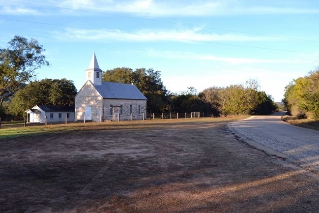 St. John's Lutheran Church south of Lower Crabapple Road. Click for full size. St. John's Lutheran Church south of Lower Crabapple Road image. Click for full size.
