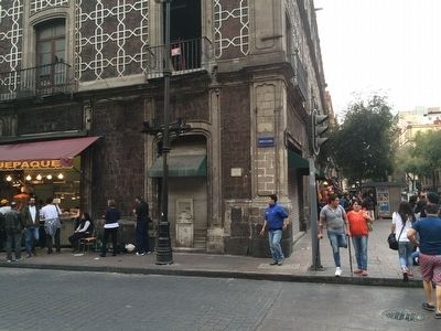 Calle de las Carreras Marker. Click for full size. Calle de las Carreras Marker image. Click for full size.