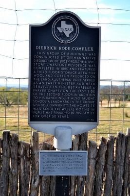 Diedrich Rode Complex Marker. Click for full size. Diedrich Rode Complex Marker image. Click for full size.