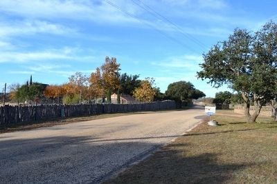View to West Along Cherry Spring Road. Click for full size. View to West Along Cherry Spring Road image. Click for full size.